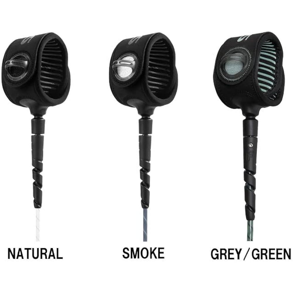 FCS FREEDOM HELIX LEASH 6' ALL ROUND/FCS Freedom Helix Leash All Round Ankle Surfing Shortboard