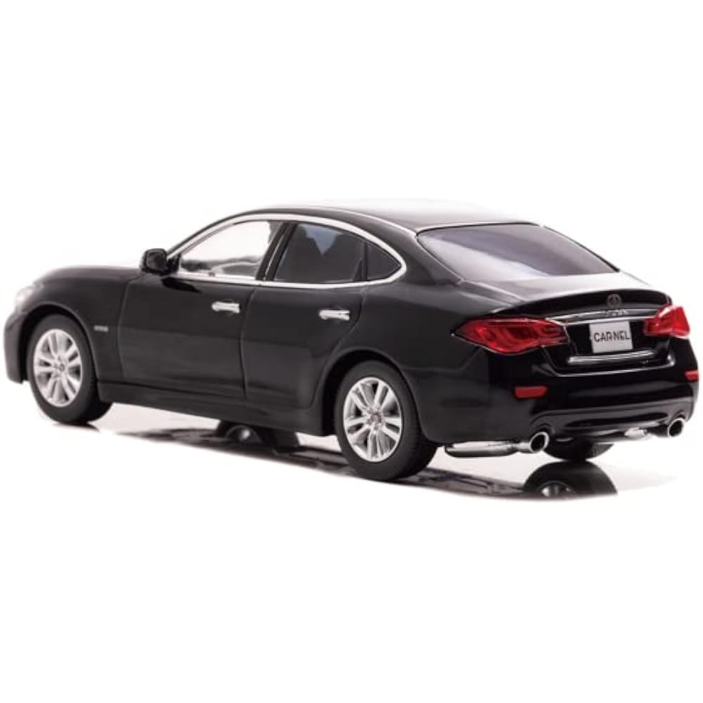 Hiko seven CARNEL 1/43 Nissan Fuga Hybrid (Y51) 2015 Super Black finished product