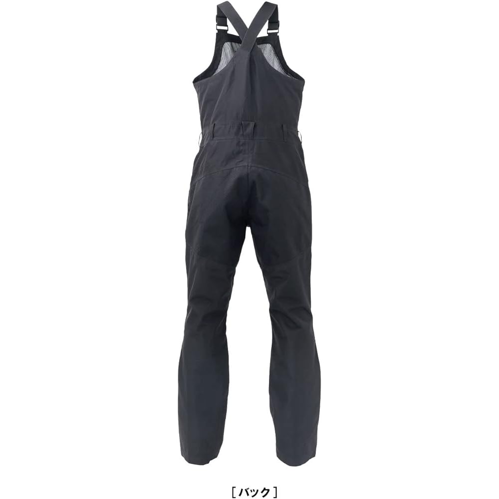 Gamakatsu Active Fit Rain Bib Pants LE903 Black