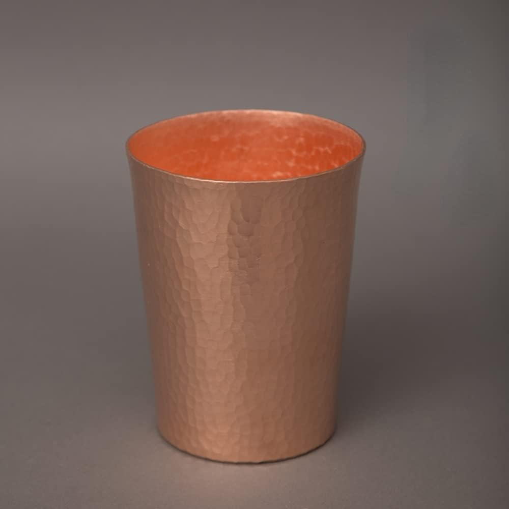Pure copper beer mug pure copper coffee cup pure copper water cup thick copper cup health gift (700ml)
