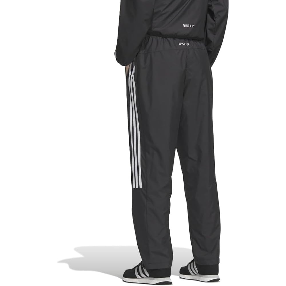 [Adidas] Jersey Bottom Team Color Block Loose Fit Windbreaker Pants IEH72 Women's