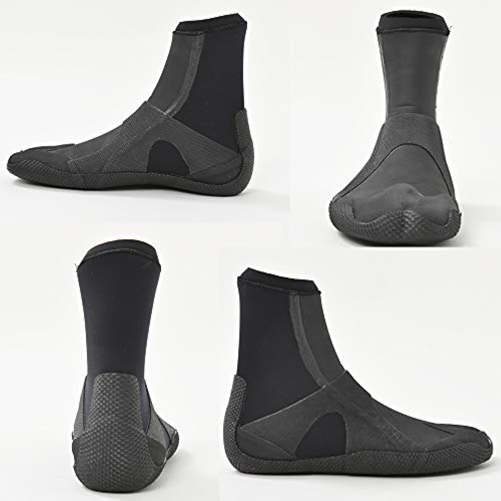 2024 model AND NEW YOU 4mm surf boots brushed water repellent reef boots surfing boots shoes marine boots saab boots