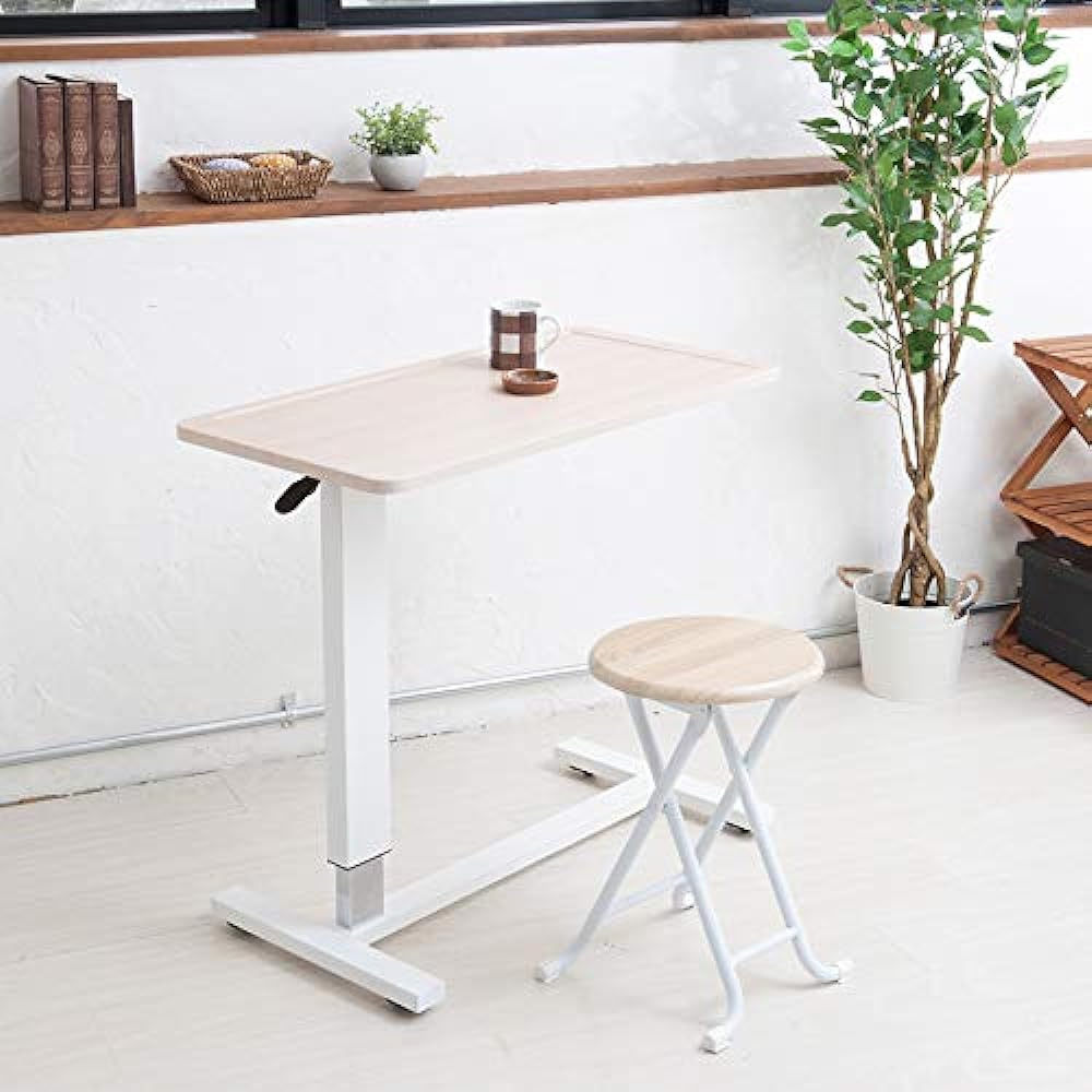 Nagai Kosan Gas Pressure Lifting Table NA Product Size: Width 80 x Depth 40 x Height 65~95cm NK-518