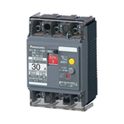 Panasonic Earth Leakage Breaker BJW-125 Type 3P3E with OC 100A 30mA Motor Protection BJW31003K