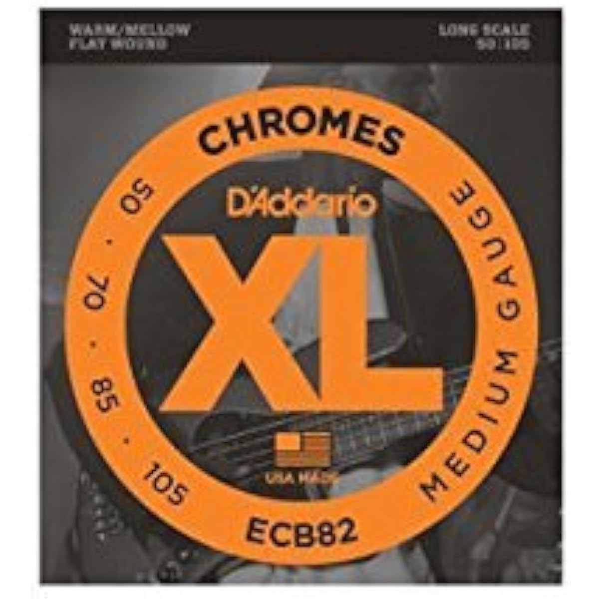 D'Addario XL ECB82 CHROMES [Parallel input product]