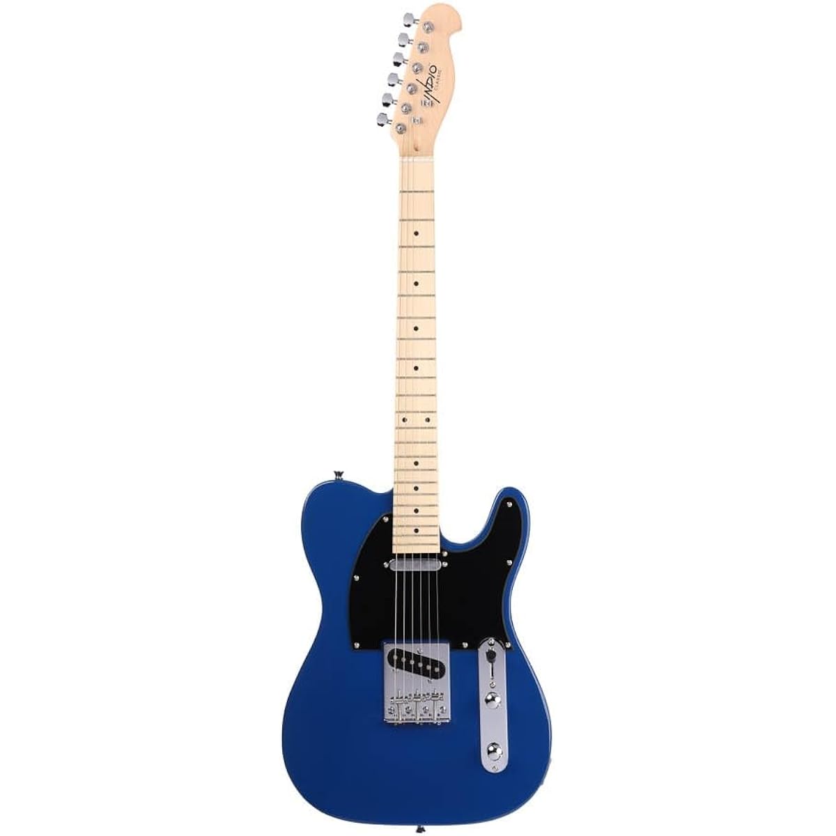 Monoprice Indio by Monoprice Retro Classic Electric Guitar with Gig Bag, Blue