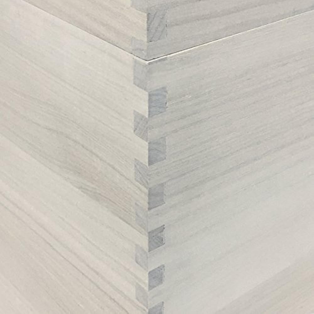 Paulownia box, high-grade dovetail (locking) specification full paulownia box, cube/cube type, extra large size (can also be stored in large metal racks)