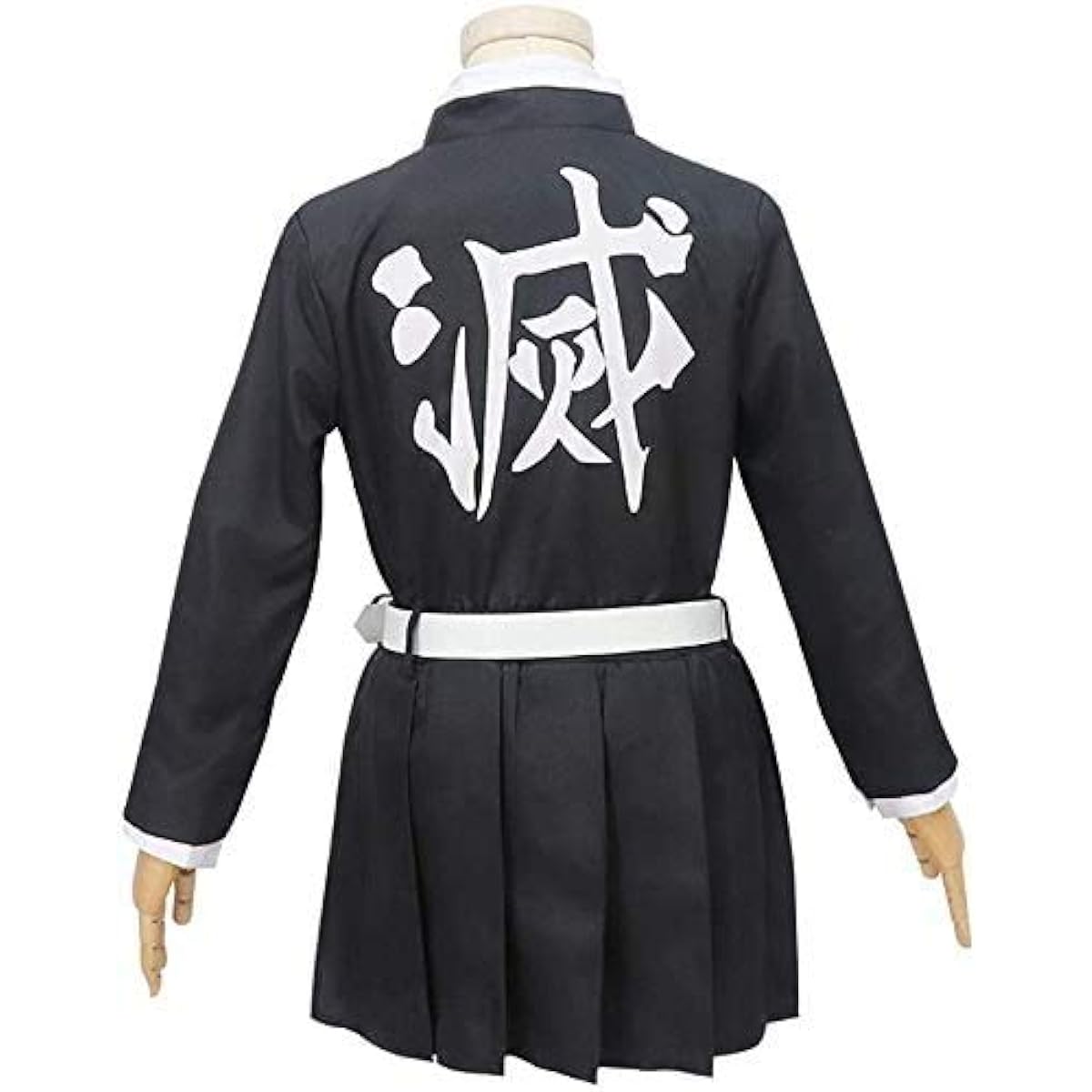 [GenericBrands] longmucos Wig included Demon Slayer: Kimetsu no Yaiba Children's clothing Love Pillar Kanroji Mitsuri Cosplay Costume Kids Disguise Japanese clothing Kids cosplay Halloween Cultural festival Stage costume Children's Day