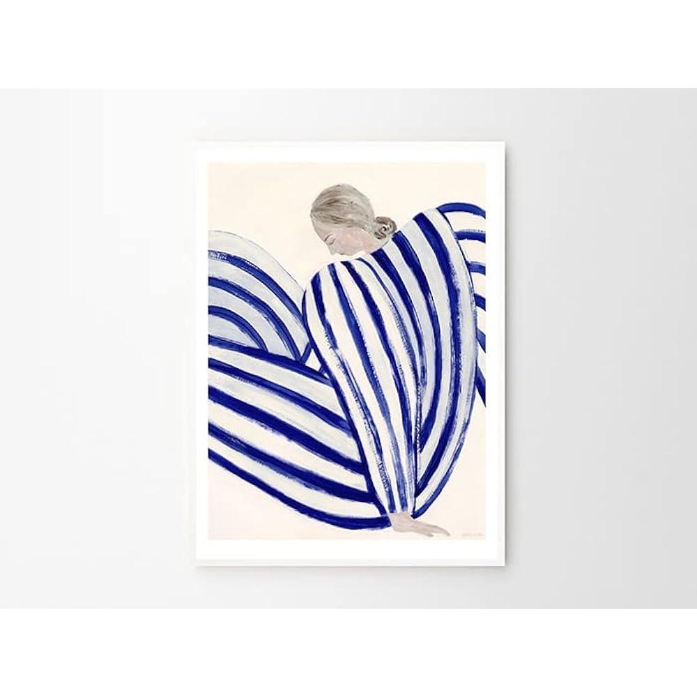 THE POSTER CLUB Poster Blue Stripe At Concorde (30×40cm)