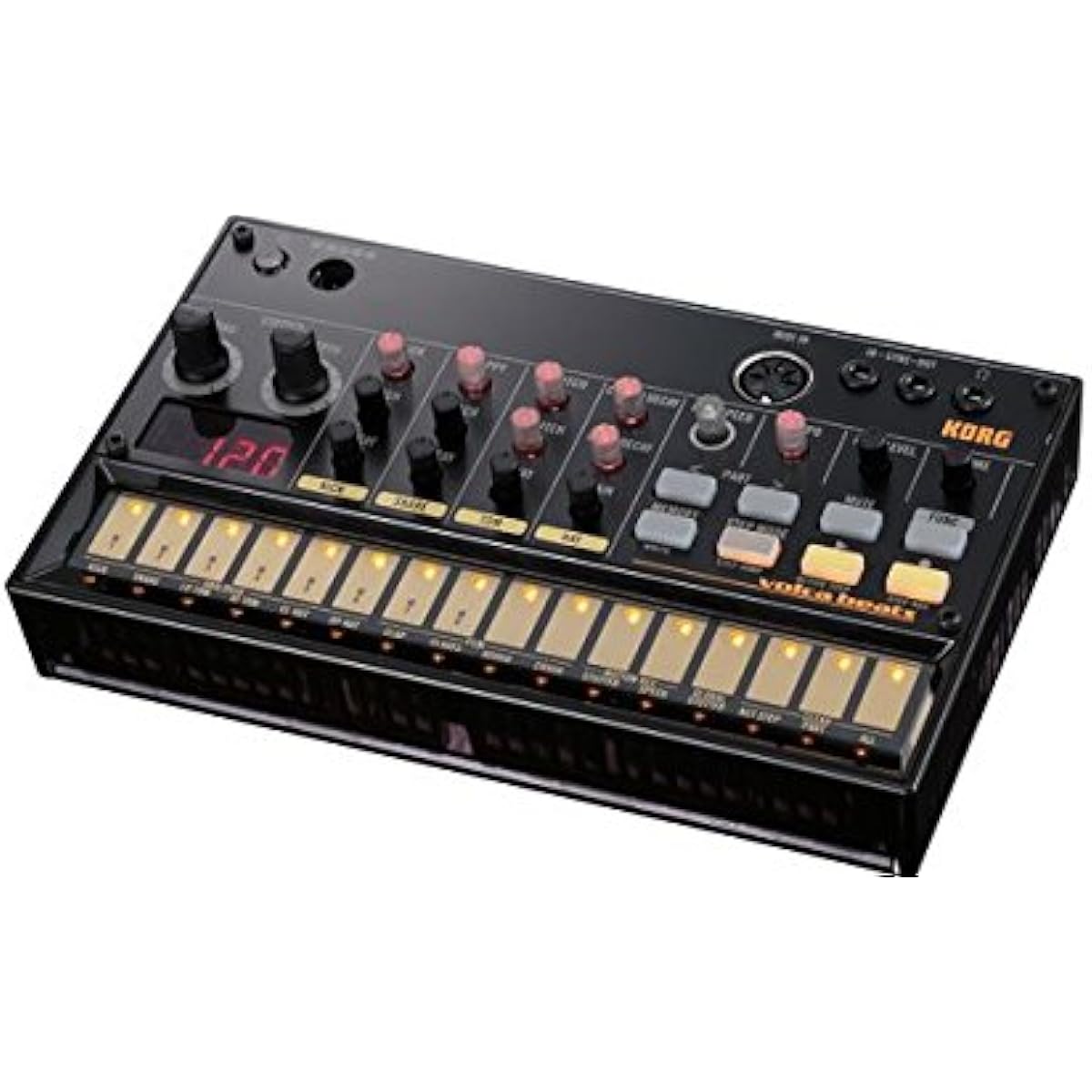 KORG rhythm machine volca beats analog sound source rhythm sequencer