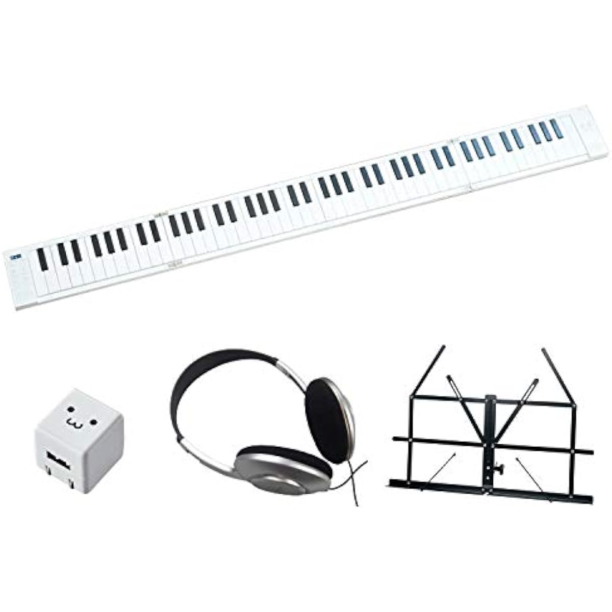 TAHORNG Foldable Electronic Piano ORIPIA88 USB Charger/Headphones/Desktop Music Stand MIDI Keyboard 88 Keys Oripia88
