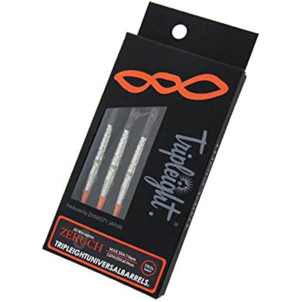 DYNASTY TRIPLEIGHT -EIGHT LINE- "ZERUCH" Eight Line ZERUCH 2BA Soft Darts Barrel