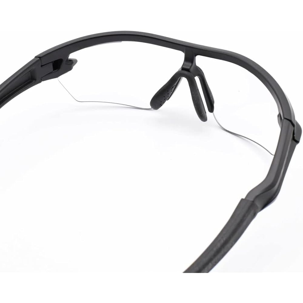 [OGK Kabuto] 101PH Sunglasses Matte Black (Water-Repellent Clear Photochromic Lenses)