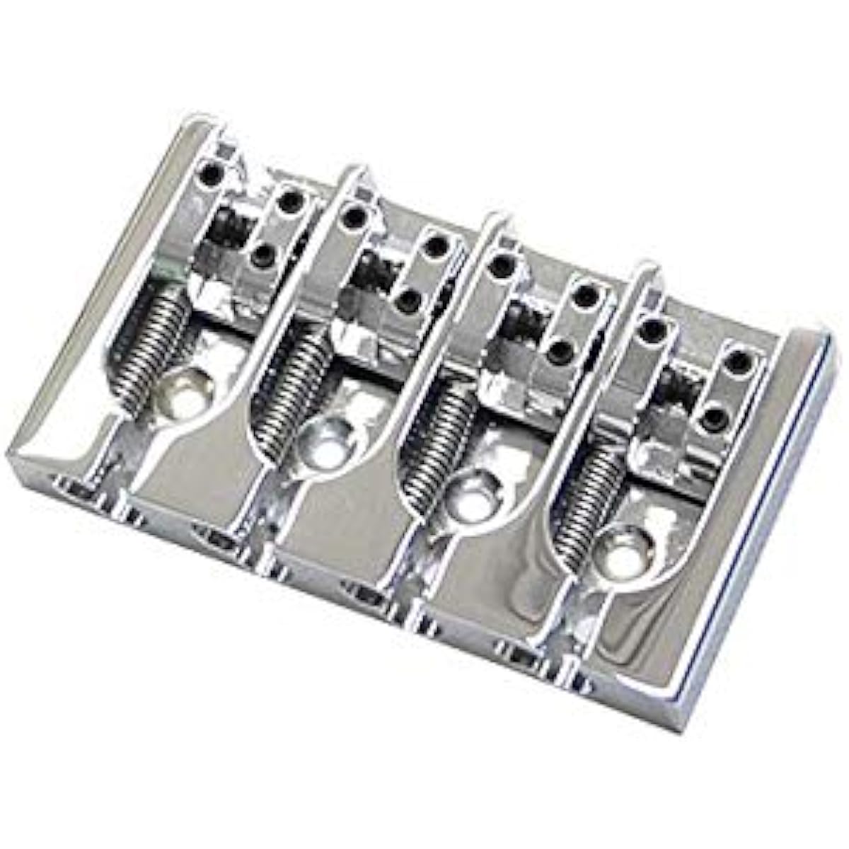 HIP SHOT 4 String Bass Bridge 4 Strings A Style Chrome .750 Brass