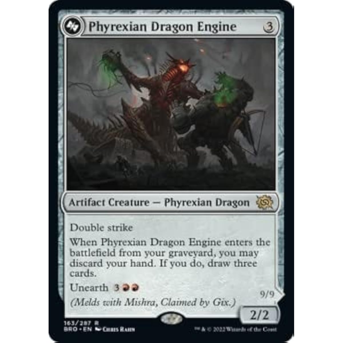 Magic: The Gathering - Philexian Dragon Engine (163a) - War of Brothers