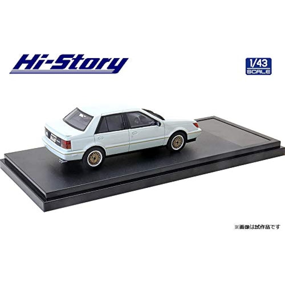 Hi Story 1/43 Isuzu GEMINI ZZ (1988) Customized Pure White Finished Product HS311WH