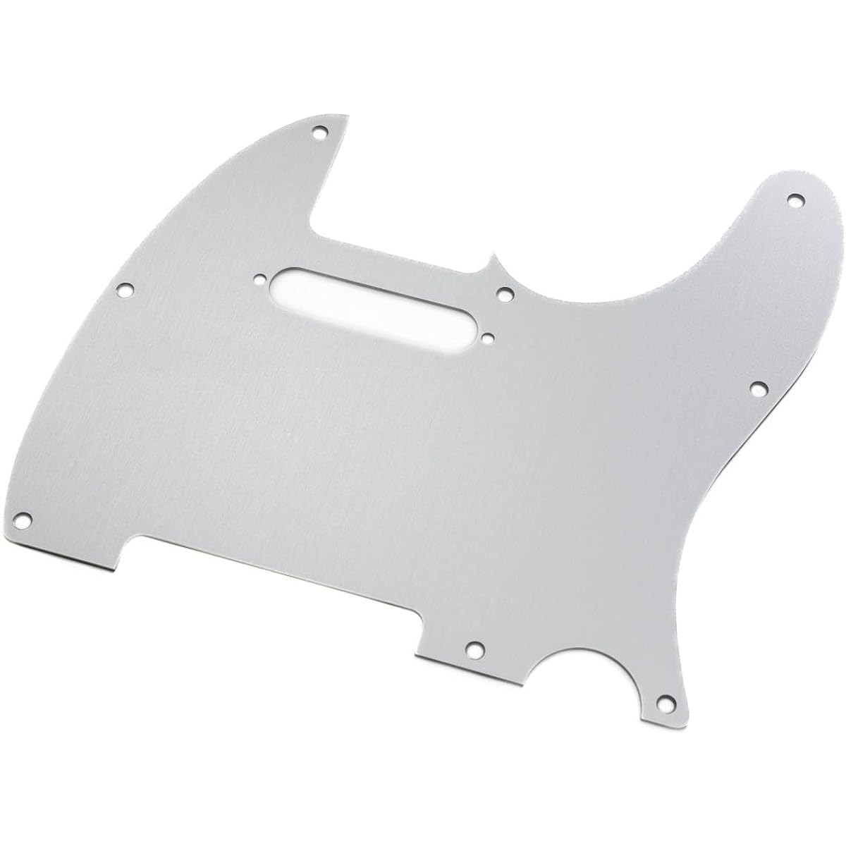 Guitar Telecaster 8hole anodized pickguard Silver