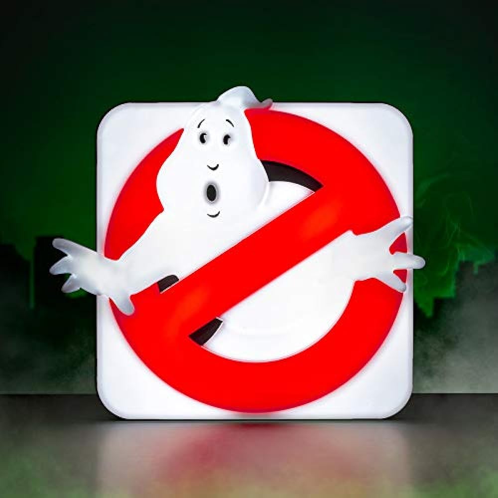 OFFICIAL GHOSTBUSTERS 3D DESK LAMP / WALL LIGHT