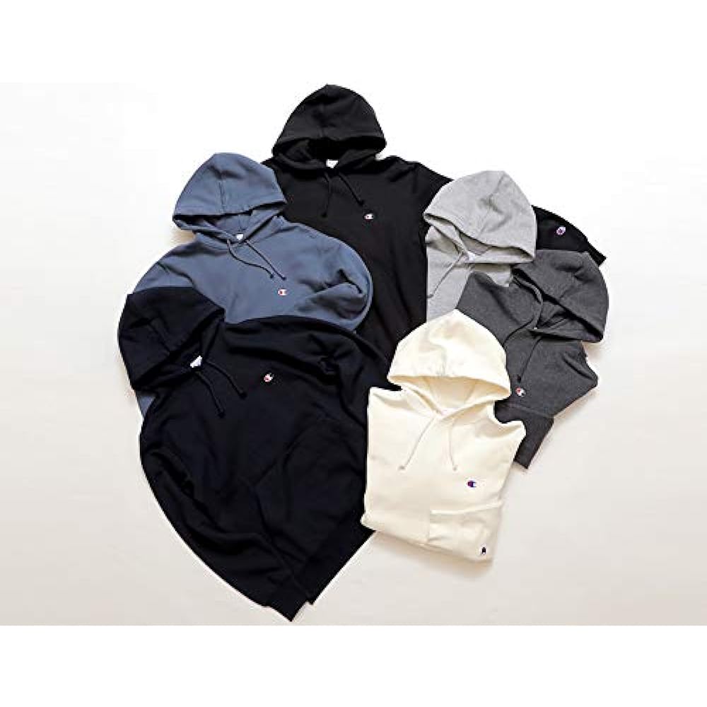 [Champion] (Old Model) One Point Logo Pullover Sweatshirt Hoodie Basic C3-C125 Men's