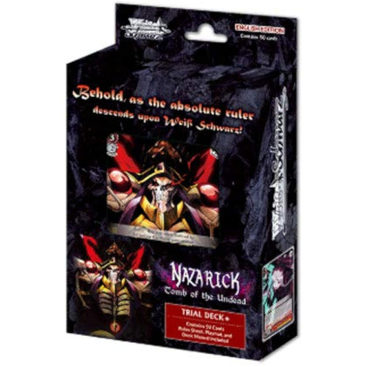 Weiss Schwarz Nazarick Tomb of the Undead Trial Deck Plus – 50 cards per deck