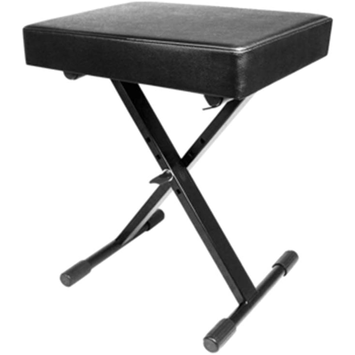 Piano Bench Lifting Folding Piano Stool Ergonomic Piano Stool Comfortable Seating Experience (Color : Black, Size : 43x30x53cm)