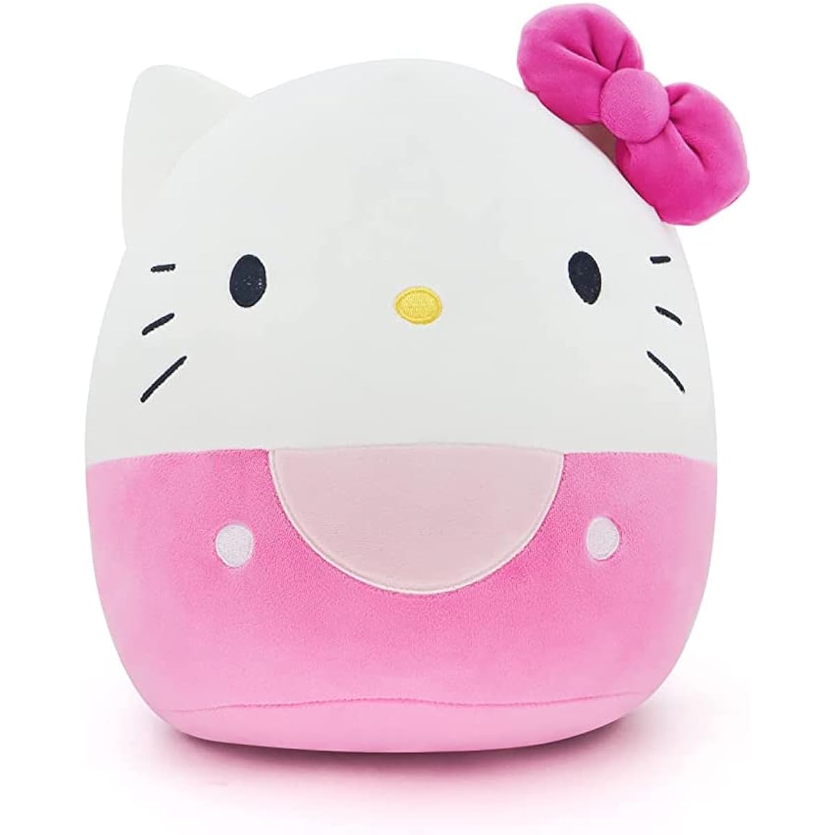 KQUJLV Cute Cat Plush Pillow 14 Inch with Pink Bow and Shorts Soft Comfortable Sofa Lunch Break Pillow Doll