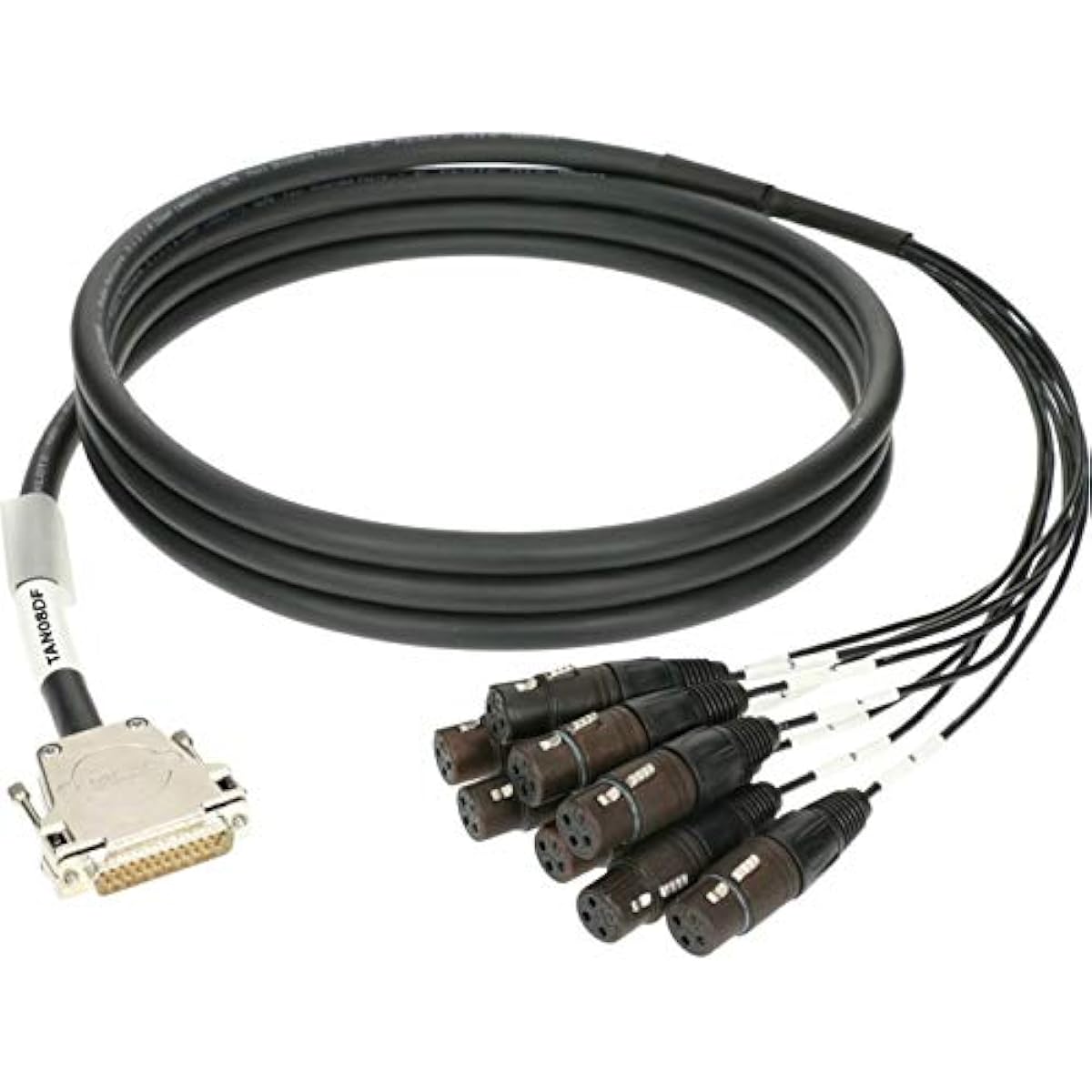 KLOTZ TAN08DF01.0 D-sub multi cable D-sub male 25pin / XLR female 3pin 8ch analog 1m/D-subXLR conversion/TASCAM pin assignment