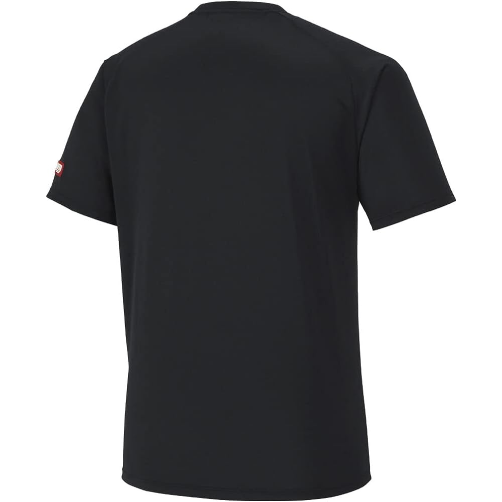 [Mizuno] Table Tennis Wear Game Shirt, Short Sleeve, V-Neck, Unisex, Sweat Absorbent, Quick Drying, JTTA Officially Approved, 82JAA103