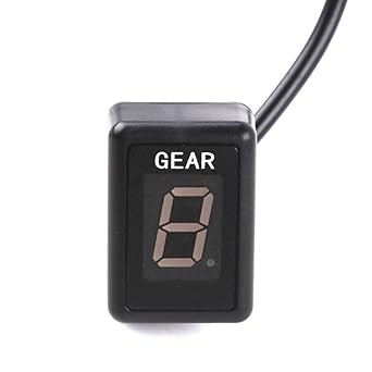 Digital Meter Display Motorcycle LCD Electronics 1-6 Level Gear Indicator Digital Gear Meter Kawasaki VN900 VN 900 Z1000 Z1000SX ZRX1200 Z 1000 SX Indicator Meter Display