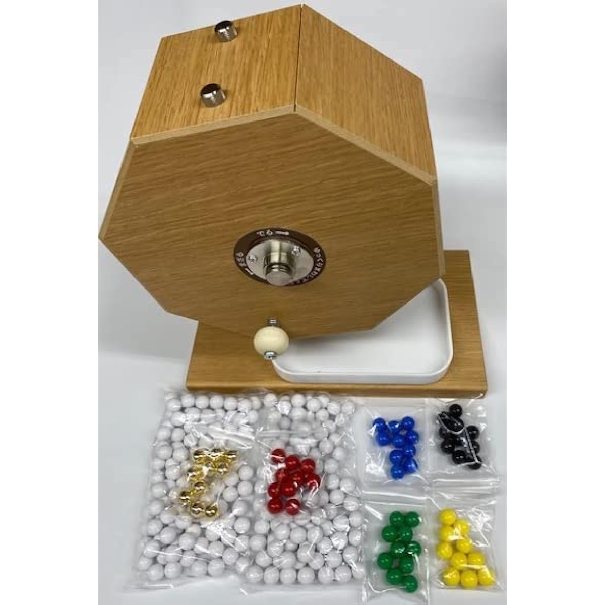 Japan VCS Chance Lottery Machine for 300 balls + 260 lottery balls included Approx. H29 x W26.5 x 18cm Lottery supplies chance300
