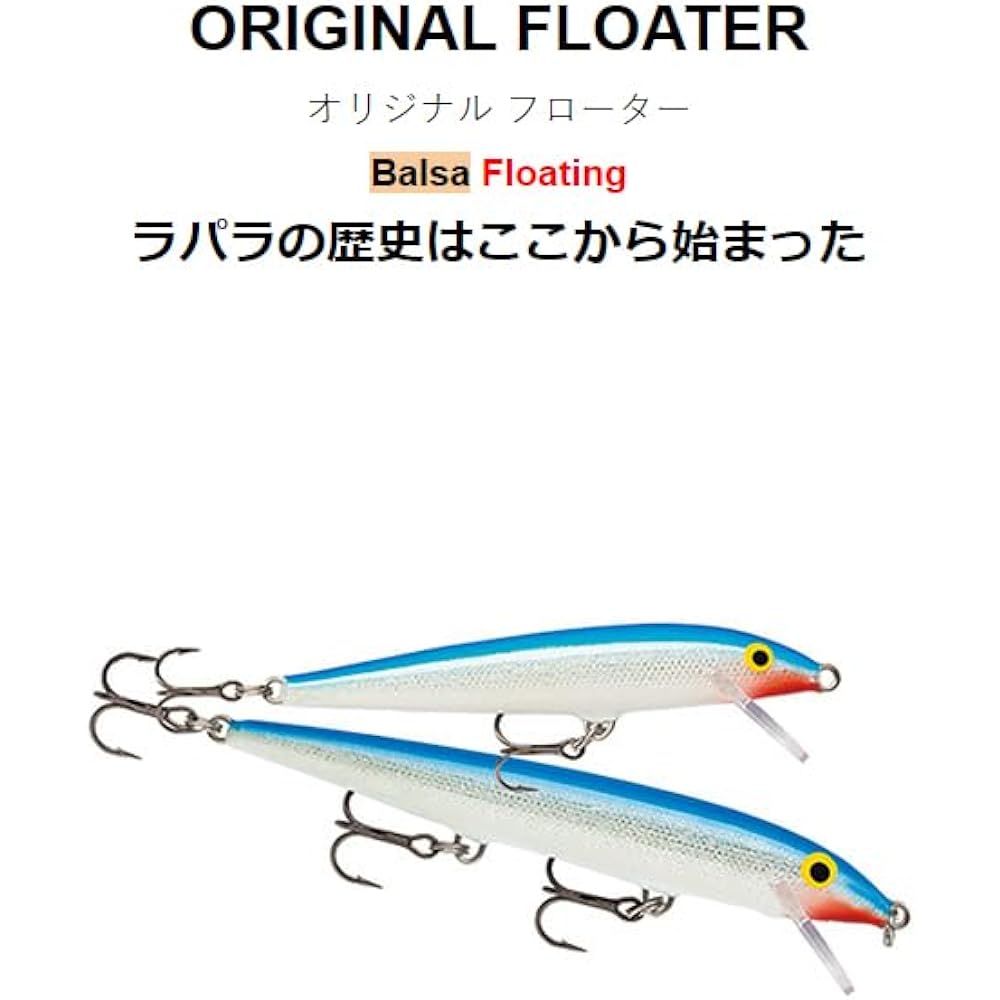 Rapala Original Floater F18 SH (Silver Shiner)