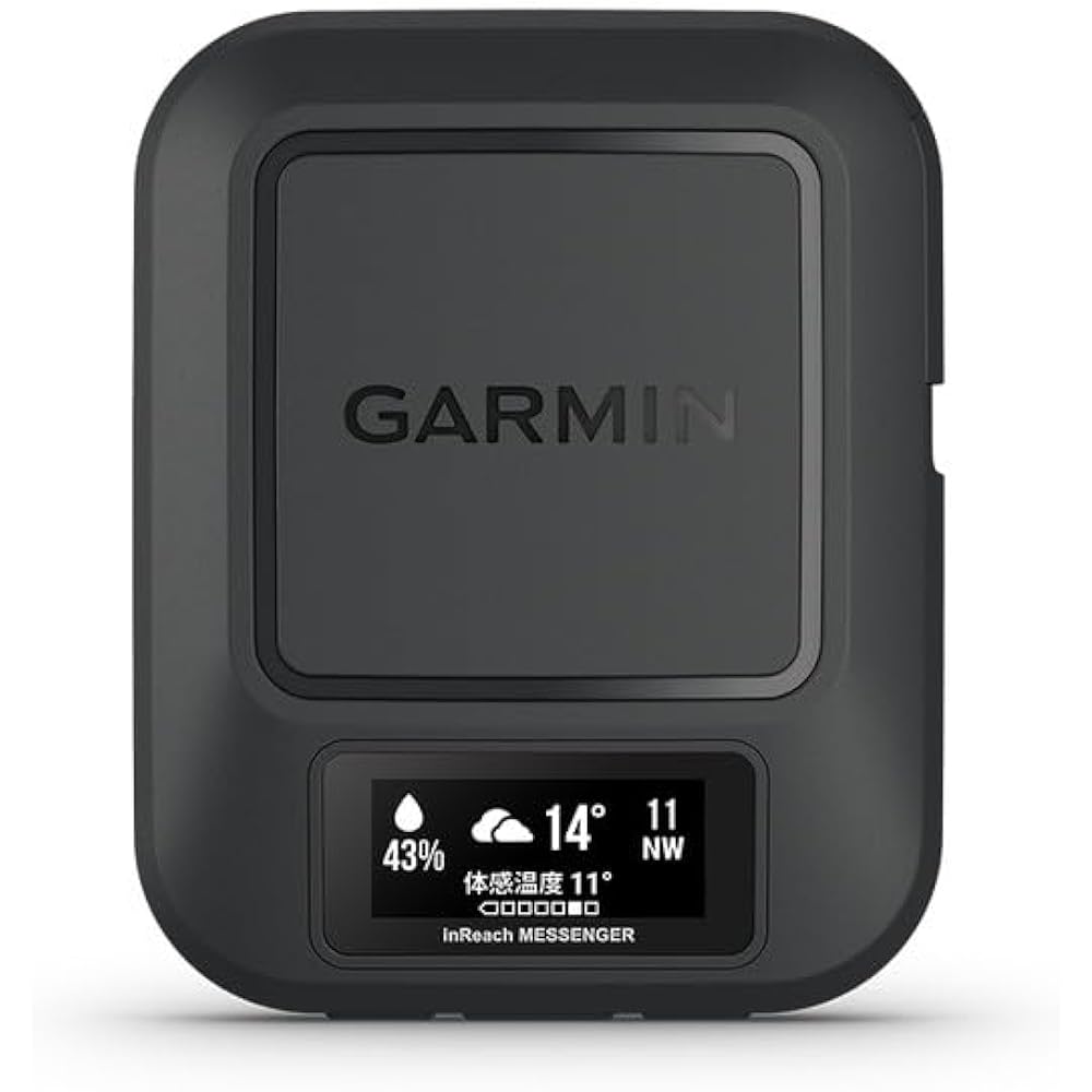 GARMIN inReach Messenger Satellite communicator that can be used even outside of mobile phone range Compatible with Android/iOS [Genuine Japanese product]