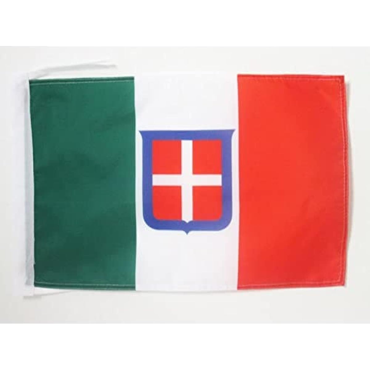 AZ Flag Kingdom of Italy 1861-1946 National Flag 18" x 12" Cord - Small Italian Royal Flag 30 x 45cm - Banner 18x12"