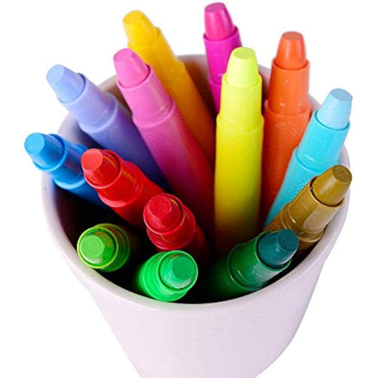 Mont Marte Oil Pastels for Kids, 24 Colors Art Water Pastels for Classrooms and Art Coloring Books