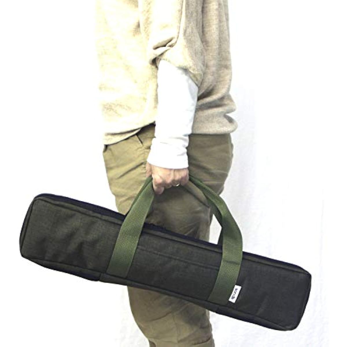 Soft case for Shinobue and Yokobue V7 with shoulder strap Produced by Yasushi Tsukuda Available in 4 colors! 6 pieces sonido (moss green)
