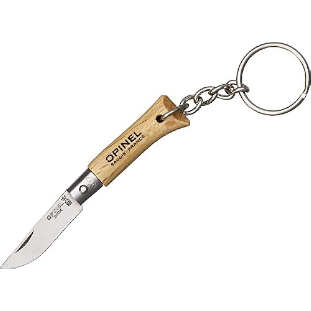 OPINEL Stainless Steel Knife #2 Keychain