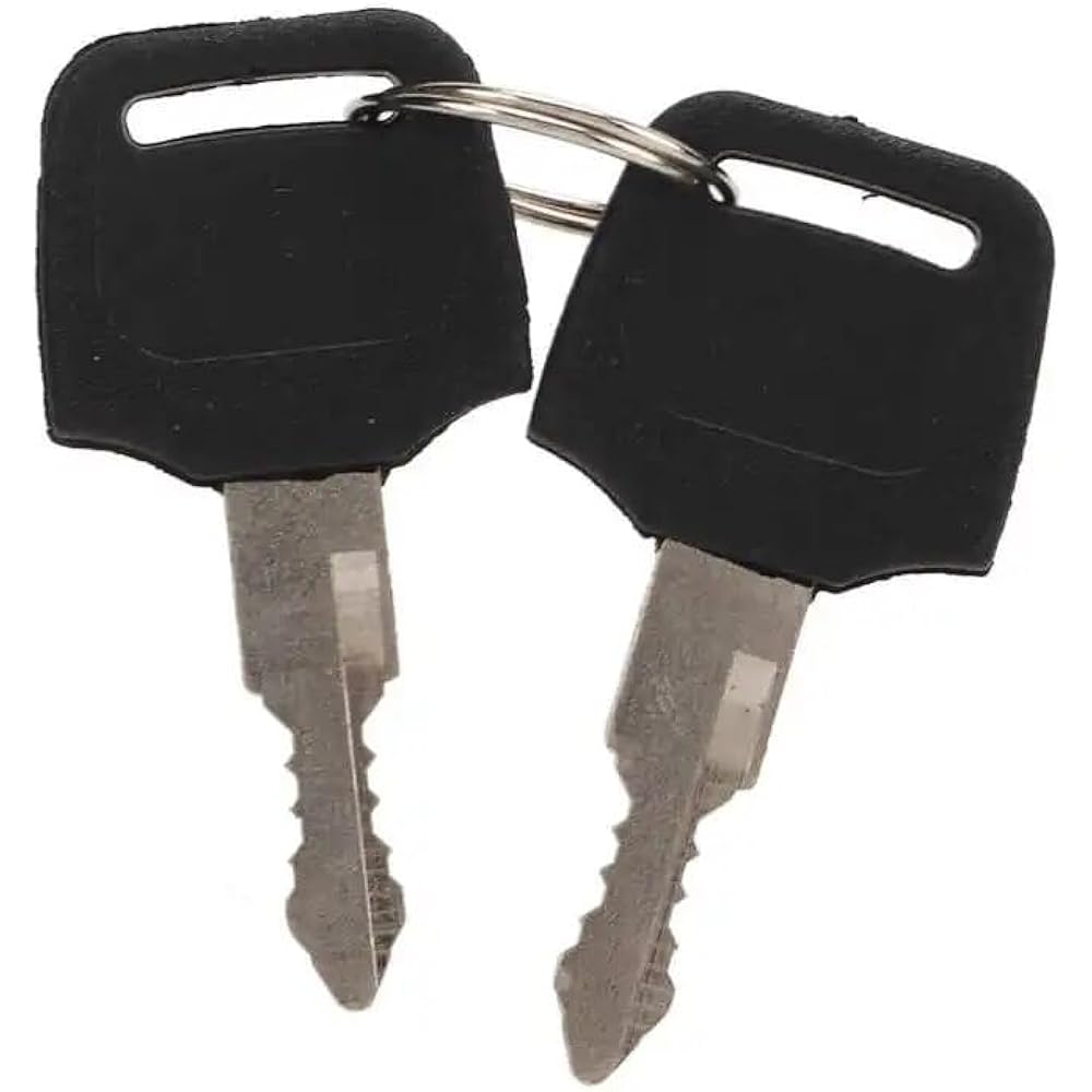 Ignition Switch Fuel Cap Set Helmet Lock Motorcycle Parts Metal Alloy ABS 2-Key Replacement for Ducks Sky Team 50cc 125cc