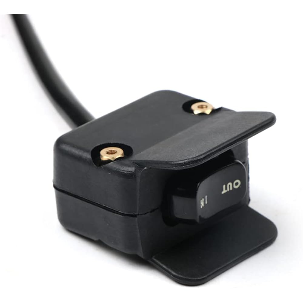 Heavy Duty Handlebar Control Line Winch Rocker Switch Handlebar Control Warns Against ATV-UTV