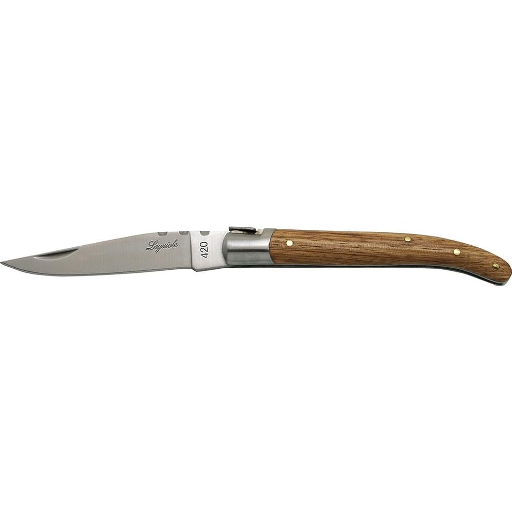 baladeo Laguiole knife 11cm zebra wood with pouch BD-0092