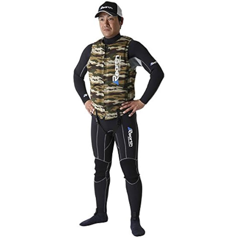 REARTH Neorock Shore Vest L Camo. FLV-3300-L-CAMO