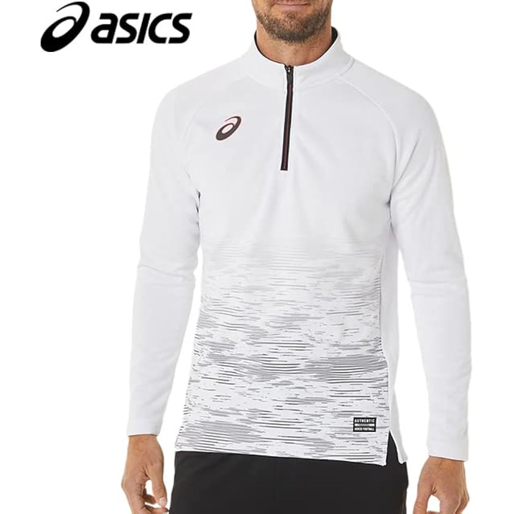 [ASICS] Soccer Wear Dry Half Zip Training Jacket 2101A176 Men's