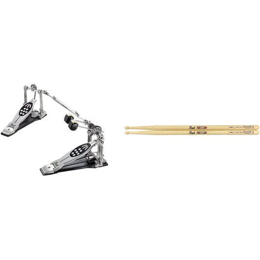 Pearl Drum Twin Pedal REDLINE STYLE P-922 & Drumstick 110HC [Set Purchase]