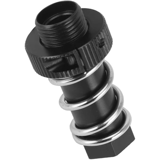 Aluminum Servo Saver Tube with Clamp Nuts for Arrma 1/8 Kraton 6s Senton Talion Typhon 1/7 Infraction Mojave Upgrade Parts (Black)