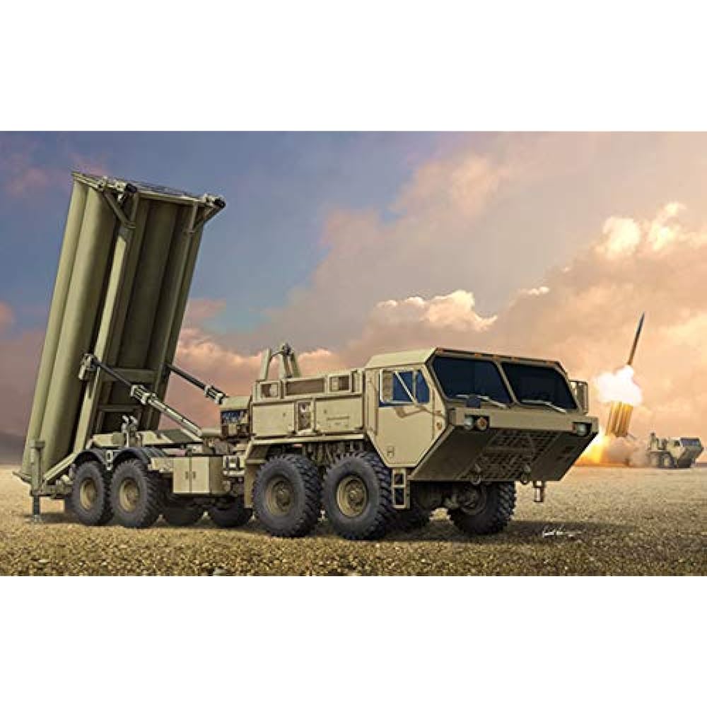 Trumpeter 1/35 US Army THAAD Anti-Ballistic Missile System Plastic Model 01054