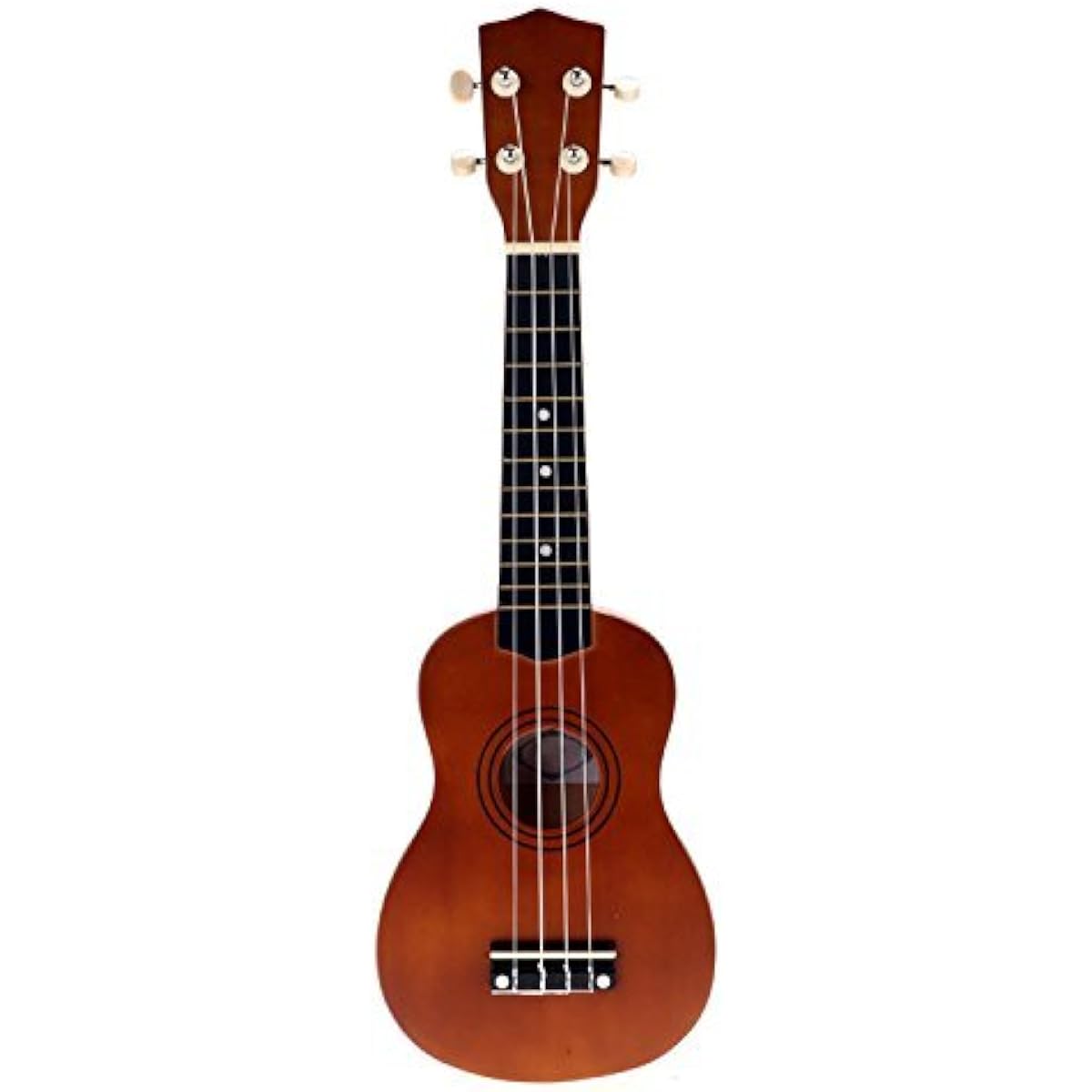 Gracelove 21 Soprano Cute Wooden Coffee Musical Instrument Ukulele Guitar with Bag (Coffee) [Parallel Import]