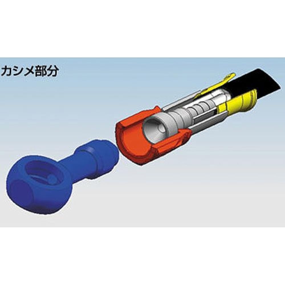 AC Performance Line (AC-PERFORMANCELINE) Brake Hose (Motard) [Socket Black/Gold] [D-TRACKER('98-'07)/250SB] For Rear