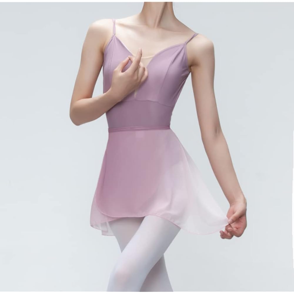 [ProDance] ProDance Short Length Short Gradient Ballet Wrap Skirt PSL004K