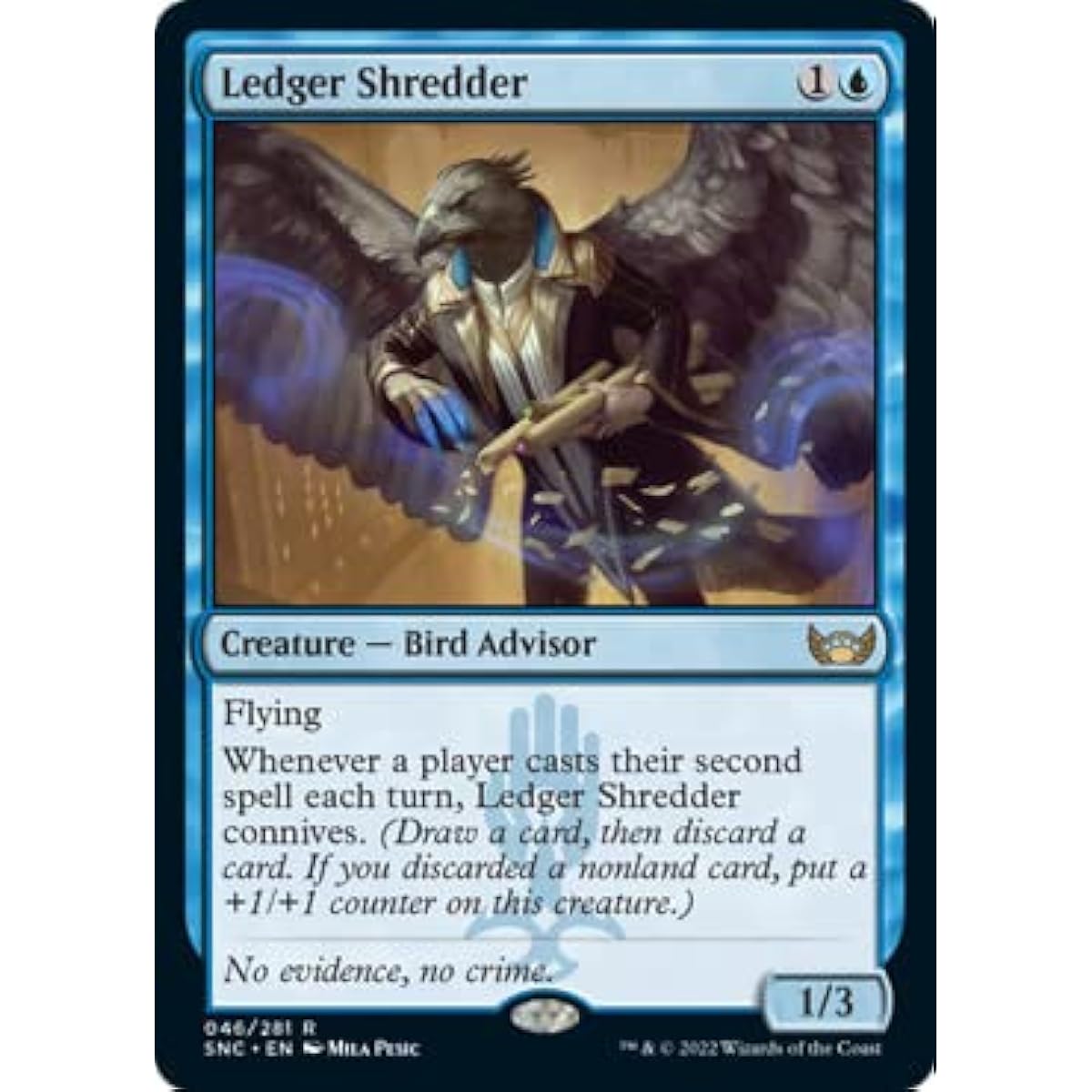 Magic: The Gathering - Ledger Shredder (046) - Foil - City of New Capena