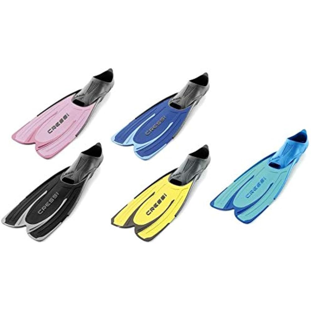 Scuba Snorkeling Swim Fin [AGUA] Long Blade Full Foot [Genuine Product]