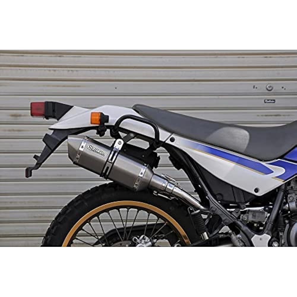 SECRET SPEED Kawasaki Super Sherpa Bike Muffler Solid Motard Deformed Slip-on SUS Stainless Steel Muffler SUPER SHERPA ss-201-s06